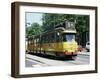 Trams Take Precedence Over All Traffic Except Cycles, Amsterdam, Holland-Michael Short-Framed Photographic Print