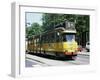 Trams Take Precedence Over All Traffic Except Cycles, Amsterdam, Holland-Michael Short-Framed Photographic Print