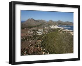 Tramuntana Mountains and Port De Pollenca, Mallorca, Balearic Islands, Spain, Mediterranean, Europe-Hans Peter Merten-Framed Photographic Print