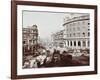 Tramway Electrification at the Junction of Goswell Road and Old Street, London, 1906-null-Framed Photographic Print