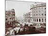 Tramway Electrification at the Junction of Goswell Road and Old Street, London, 1906-null-Mounted Photographic Print