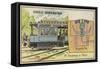 Tramway with Electrified Rail-null-Framed Stretched Canvas