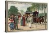 Tramways, Jardin D'Acclimation, Paris-null-Stretched Canvas