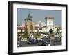 Tran Nguyen Han Statue, Ben Thank Public City Market, Ho Chi Minh City (Saigon), Vietnam-Christian Kober-Framed Photographic Print