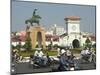 Tran Nguyen Han Statue, Ben Thank Public City Market, Ho Chi Minh City (Saigon), Vietnam-Christian Kober-Mounted Photographic Print