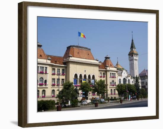 Trandafirilor Square, Targu Mures, Transylvania, Romania, Europe-Marco Cristofori-Framed Photographic Print