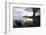 Tranguil Sunset in a Fishing Village-George Oze-Framed Photographic Print