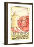 Tranparent Pyrex-null-Framed Art Print