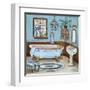 Tranquil Bath I-Todd Williams-Framed Art Print