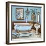 Tranquil Bath I-Todd Williams-Framed Art Print