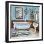 Tranquil Bath I-Todd Williams-Framed Art Print