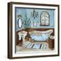 Tranquil Bath II-Todd Williams-Framed Art Print