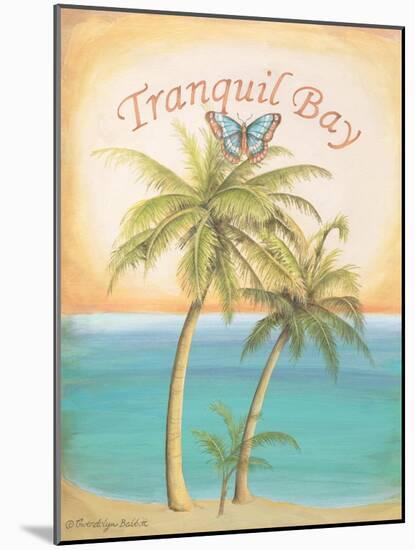 Tranquil Bay-Gwendolyn Babbitt-Mounted Art Print