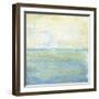 Tranquil Coast II-J Holland-Framed Art Print