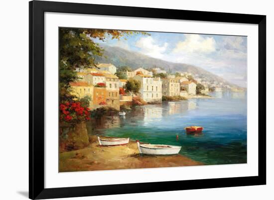 Tranquil Cove-J Price-Framed Art Print