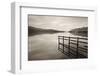 Tranquil Derwent Water at Dusk, Lake District, Cumbria, England. Autumn (October)-Adam Burton-Framed Photographic Print