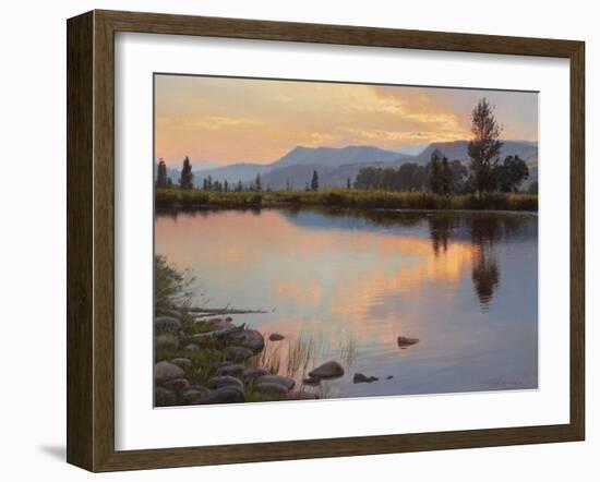 Tranquil Evening-Jay Moore-Framed Art Print