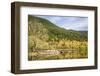 Tranquil Fall Lake Scene-Janet Slater-Framed Photographic Print