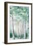 Tranquil Green Forest I-Luna Mavis-Framed Art Print