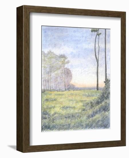 Tranquil Horizon I-Virginia A. Roper-Framed Art Print