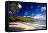 Tranquil Magens Beach, St Thomas, Virgin Islands-George Oze-Framed Stretched Canvas