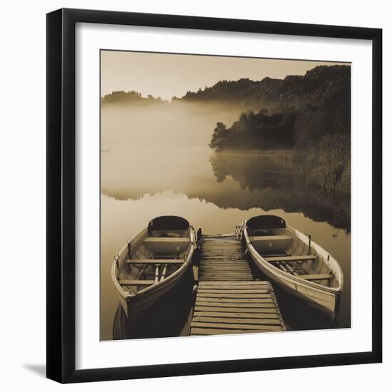 Tranquil Mist II-Peter Adams-Framed Giclee Print