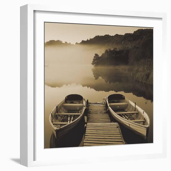 Tranquil Mist II-Peter Adams-Framed Giclee Print