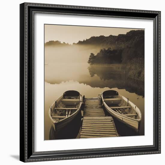 Tranquil Mist II-Peter Adams-Framed Giclee Print