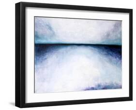 Tranquil morning-Hyunah Kim-Framed Art Print