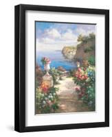 Tranquil Overlook-James Reed-Framed Art Print