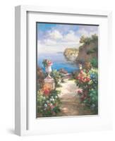 Tranquil Overlook-James Reed-Framed Art Print