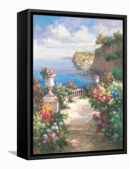 Tranquil Overlook-James Reed-Framed Stretched Canvas