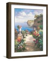 Tranquil Overlook-James Reed-Framed Art Print