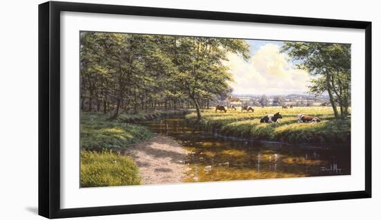 Tranquil Pasture-David Morgan-Framed Giclee Print