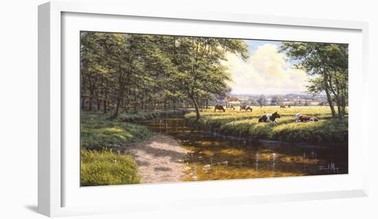 Tranquil Pasture-David Morgan-Framed Giclee Print