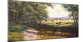 Tranquil Pasture-David Morgan-Mounted Giclee Print