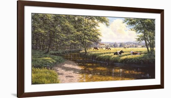 Tranquil Pasture-David Morgan-Framed Giclee Print