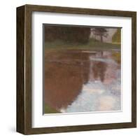 Tranquil Pond-Gustav Klimt-Framed Giclee Print