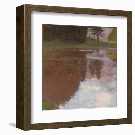 Tranquil Pond-Gustav Klimt-Framed Giclee Print