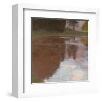 Tranquil Pond-Gustav Klimt-Framed Giclee Print