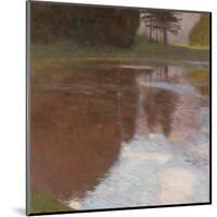 Tranquil Pond-Gustav Klimt-Mounted Art Print