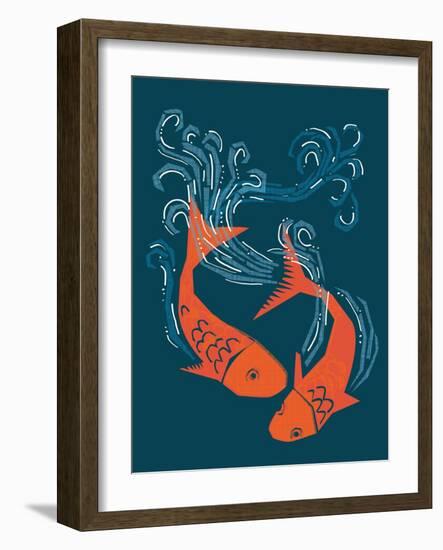 Tranquil Pond-null-Framed Giclee Print