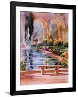 Tranquil Reflections-Karen McLean-Framed Art Print