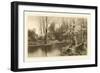 Tranquil Riverscape I-Julian Rix-Framed Art Print