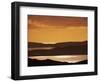 Tranquil Scene of Sunset over Gruinard Bay, Wester Ross, Highlands, Scotland, United Kingdom-Neale Clarke-Framed Photographic Print