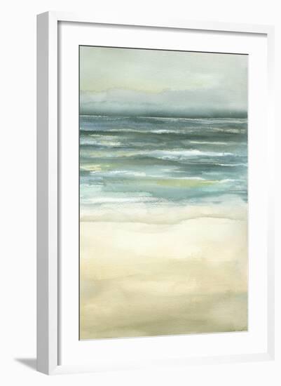 Tranquil Sea III-Jennifer Goldberger-Framed Art Print