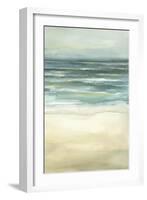 Tranquil Sea III-Jennifer Goldberger-Framed Art Print