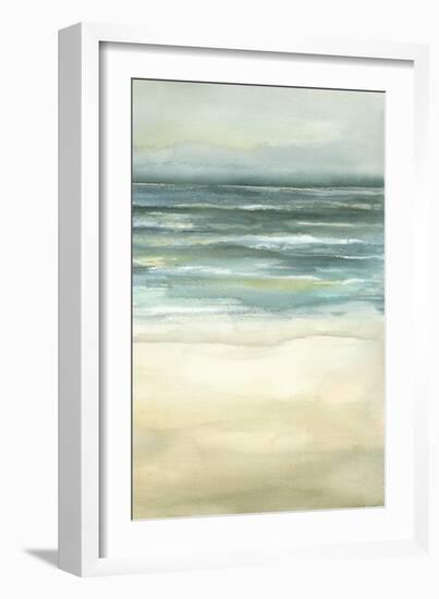 Tranquil Sea III-Jennifer Goldberger-Framed Art Print