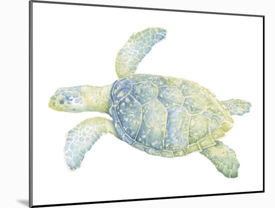 Tranquil Sea Turtle II-Megan Meagher-Mounted Art Print