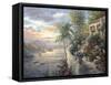 Tranquil Sea-Nicky Boehme-Framed Stretched Canvas